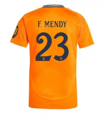 Real Madrid Ferland Mendy #23 Segunda Equipación 2024-25 Manga Corta